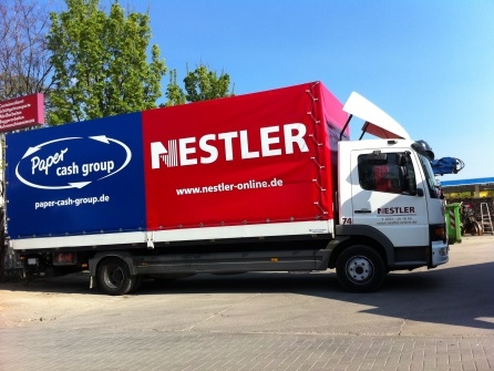 Behälterfahrzeug