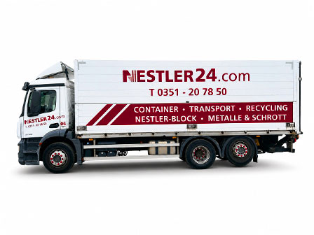 Behälterfahrzeug