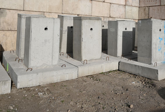 Beton-Winkelstützen