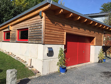 NESTLER-Block als Fundament/Mauer